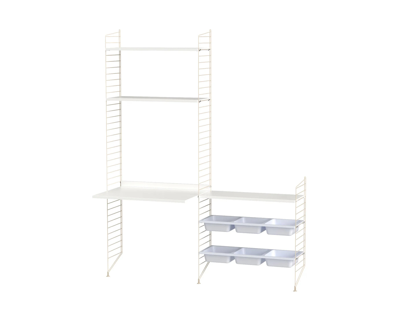 Kids room E Beige/White - image 3