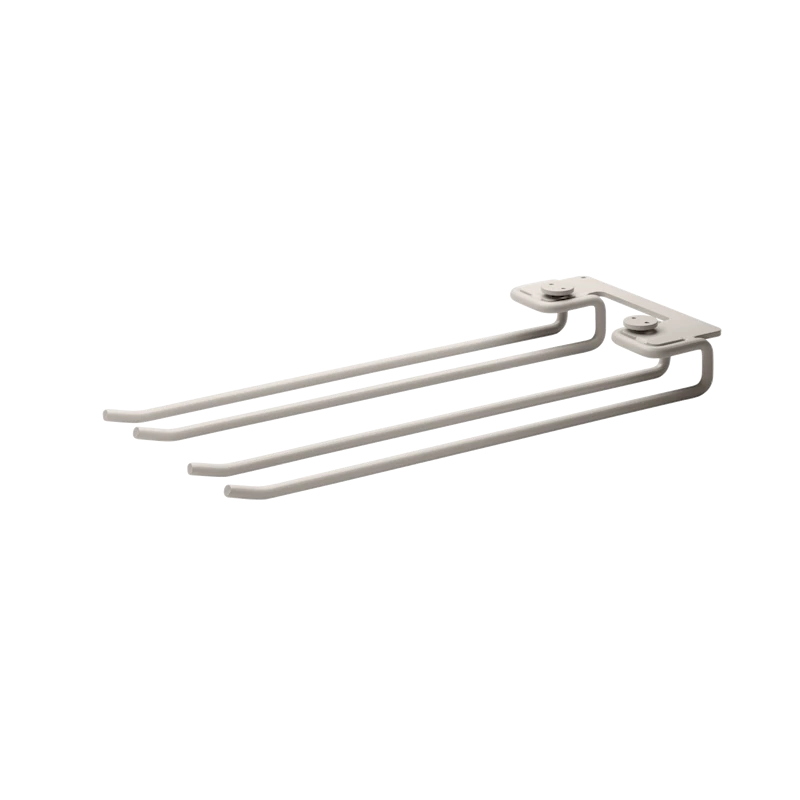 Hanger rack - W13.5 x D30, Beige, 2-pack