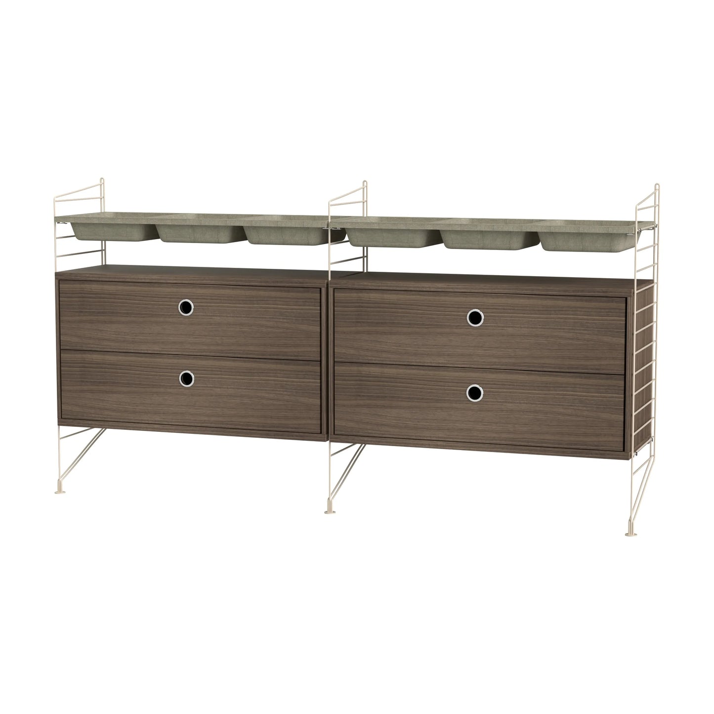 Bedroom G Beige/Walnut - image 4