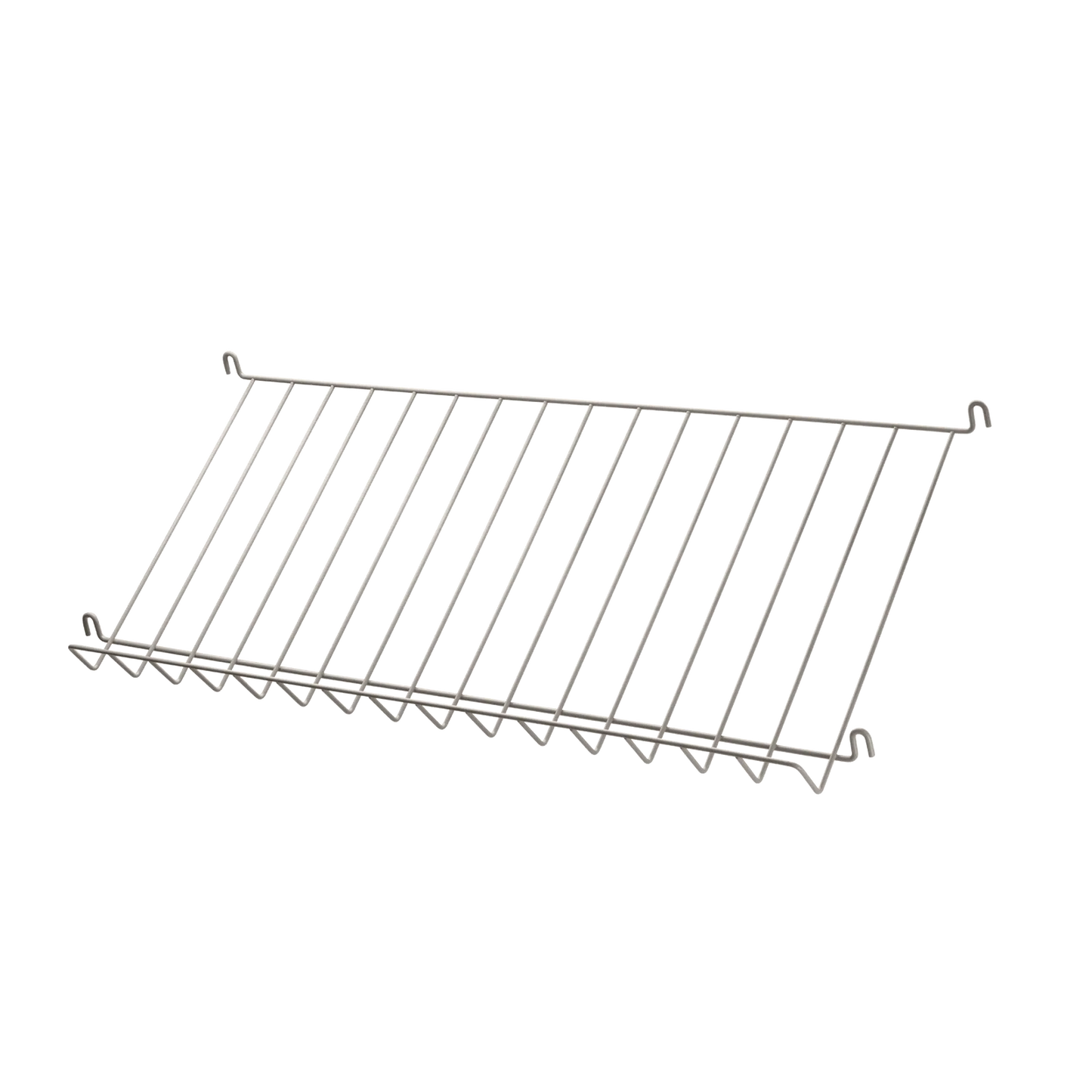 Magazine shelf metal - W78 x D30 x H15, Beige - image 3
