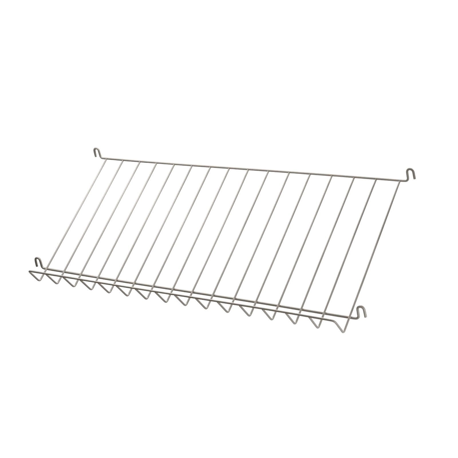 Magazine shelf metal - W78 x D30 x H15, Beige - image 3