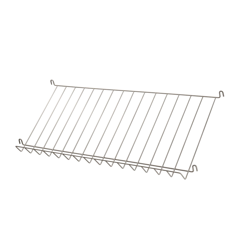 Magazine shelf metal - W78 x D30 x H15, Beige
