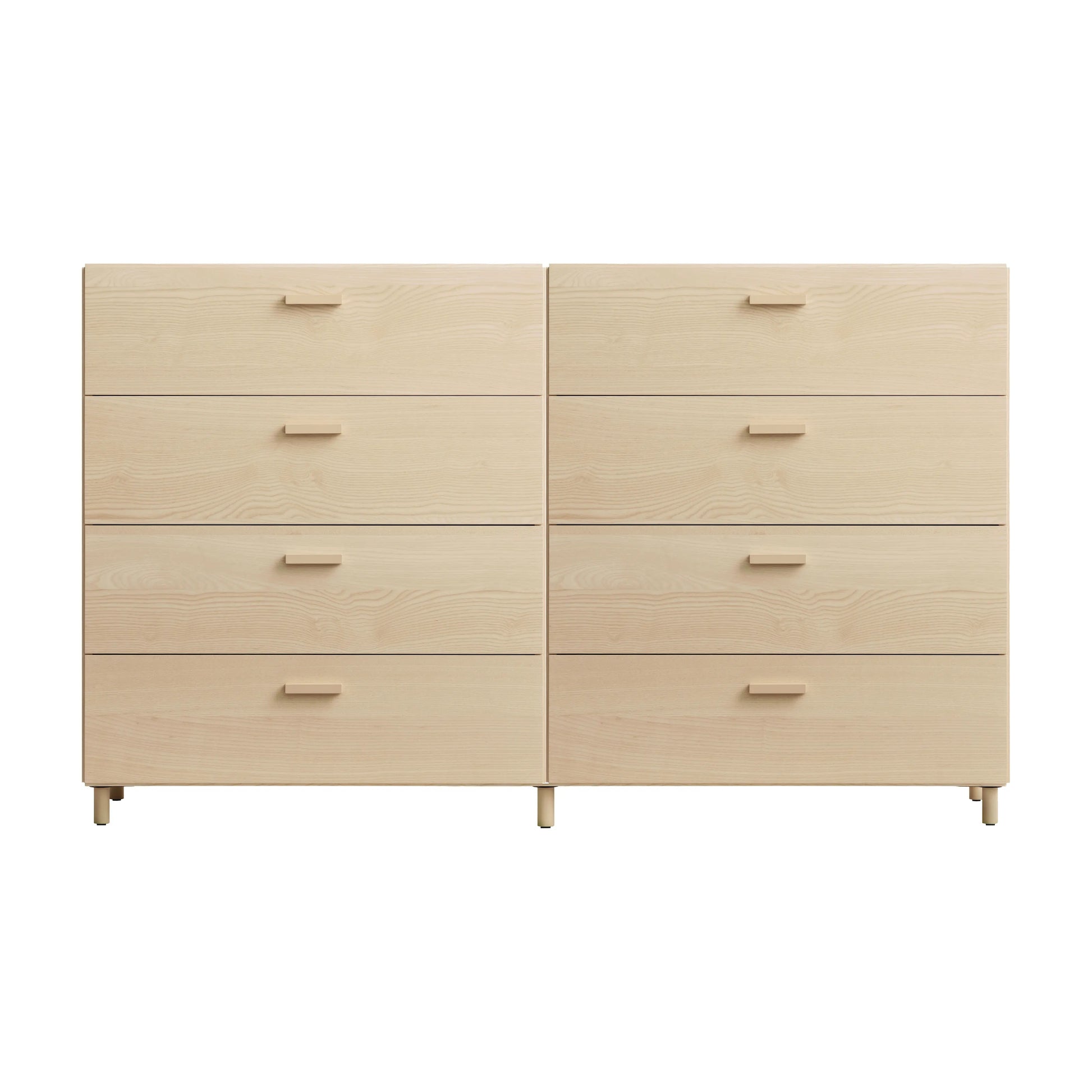 Two wide Relief drawers with legs Ash/Ash - image 6