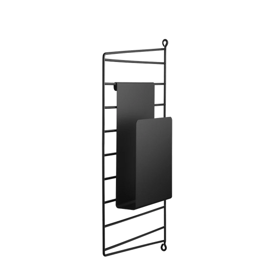 Magazine holder - D17 x H27, Black