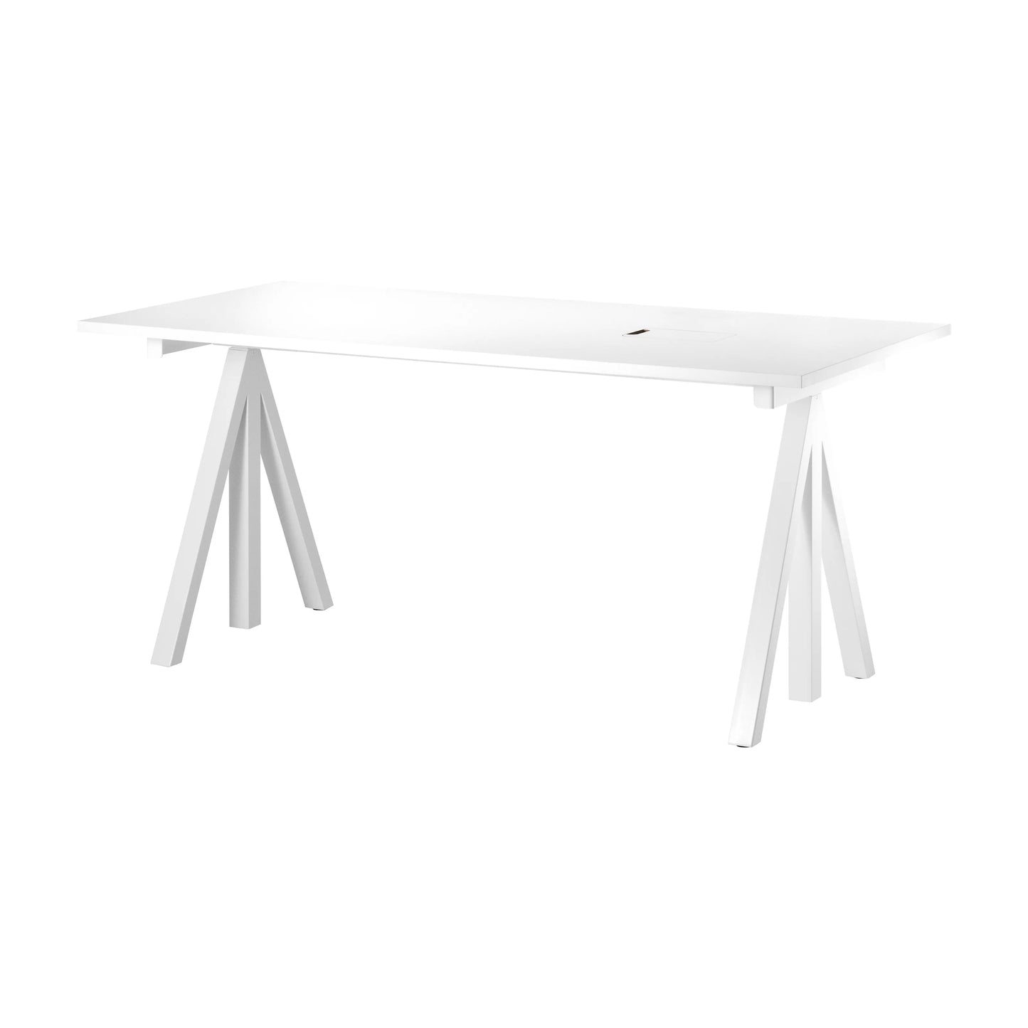 Work desks 160x78 White/White laminate - image 4