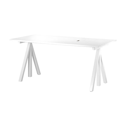 Work desks 160x78 White/White laminate - image 4