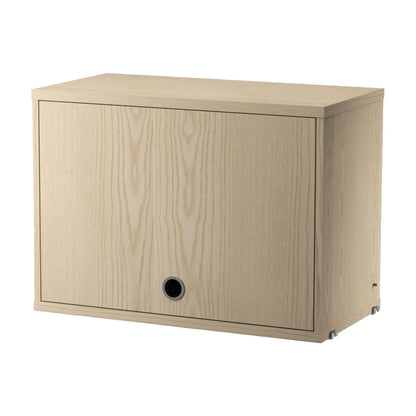 Cabinet with flip door - W58 x D30 x H42, Ash - image 4