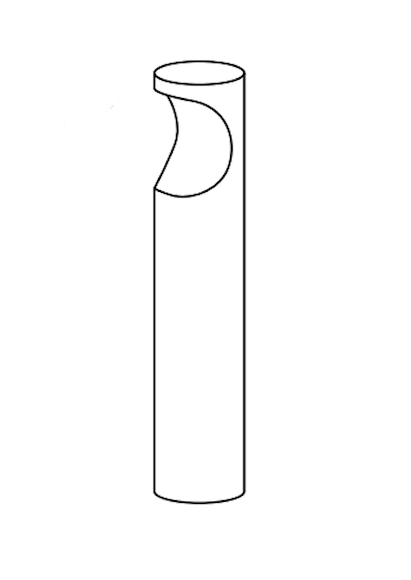 Fixtures for magazine shelf solid - Spare part, 4-pack