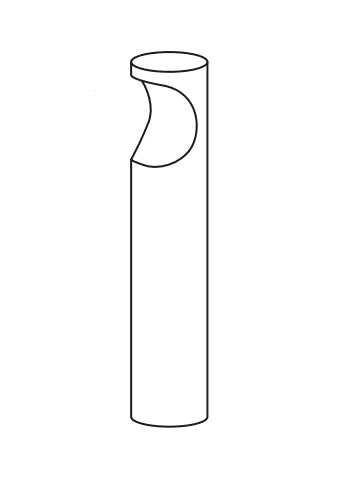 Fixtures for magazine shelf solid - Spare part, 4-pack - image 2