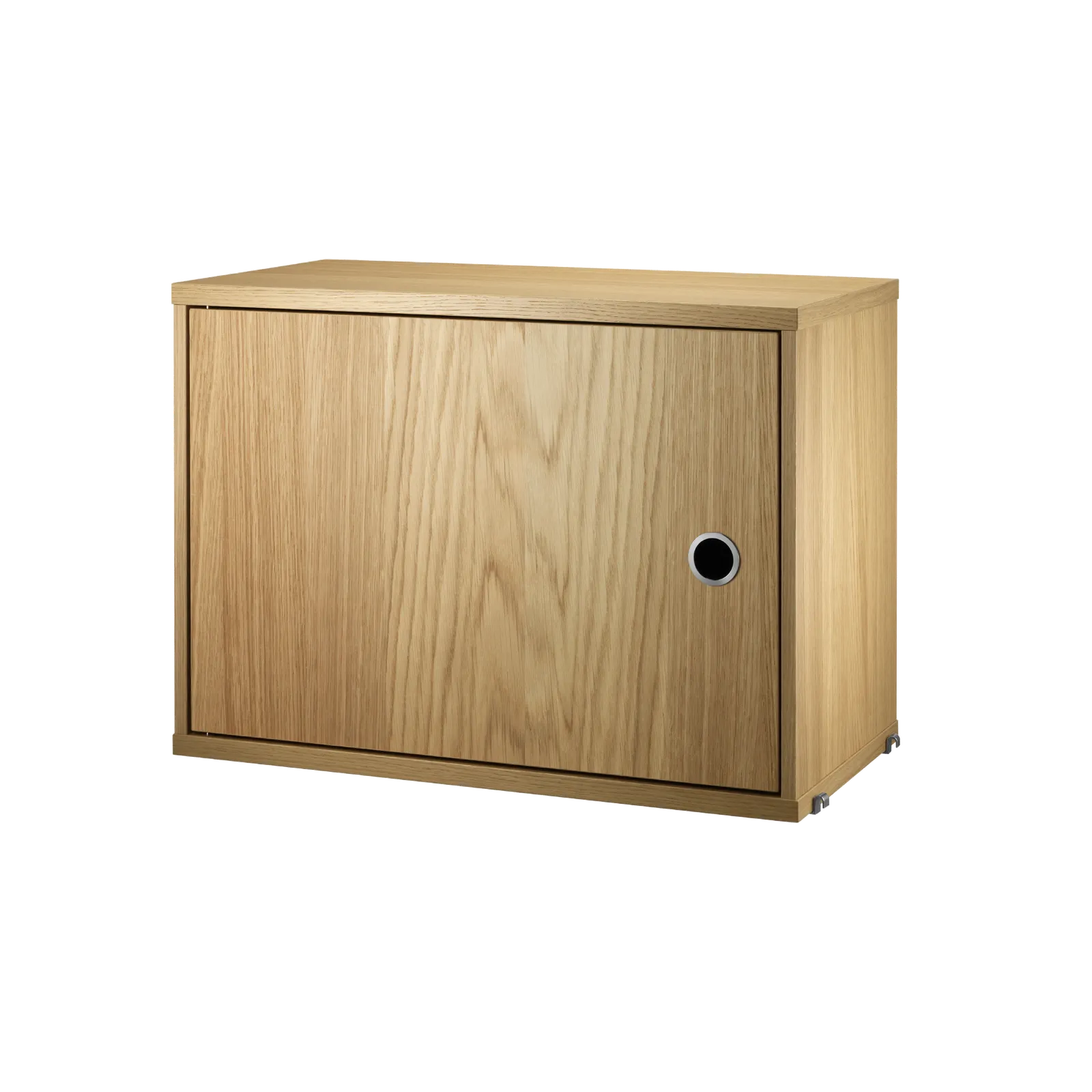Cabinet with swing door - W58 x D30 x H42, Oak - image 3