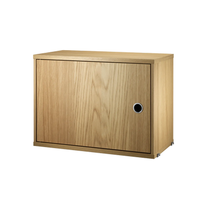 Cabinet with swing door - W58 x D30 x H42, Oak - image 3
