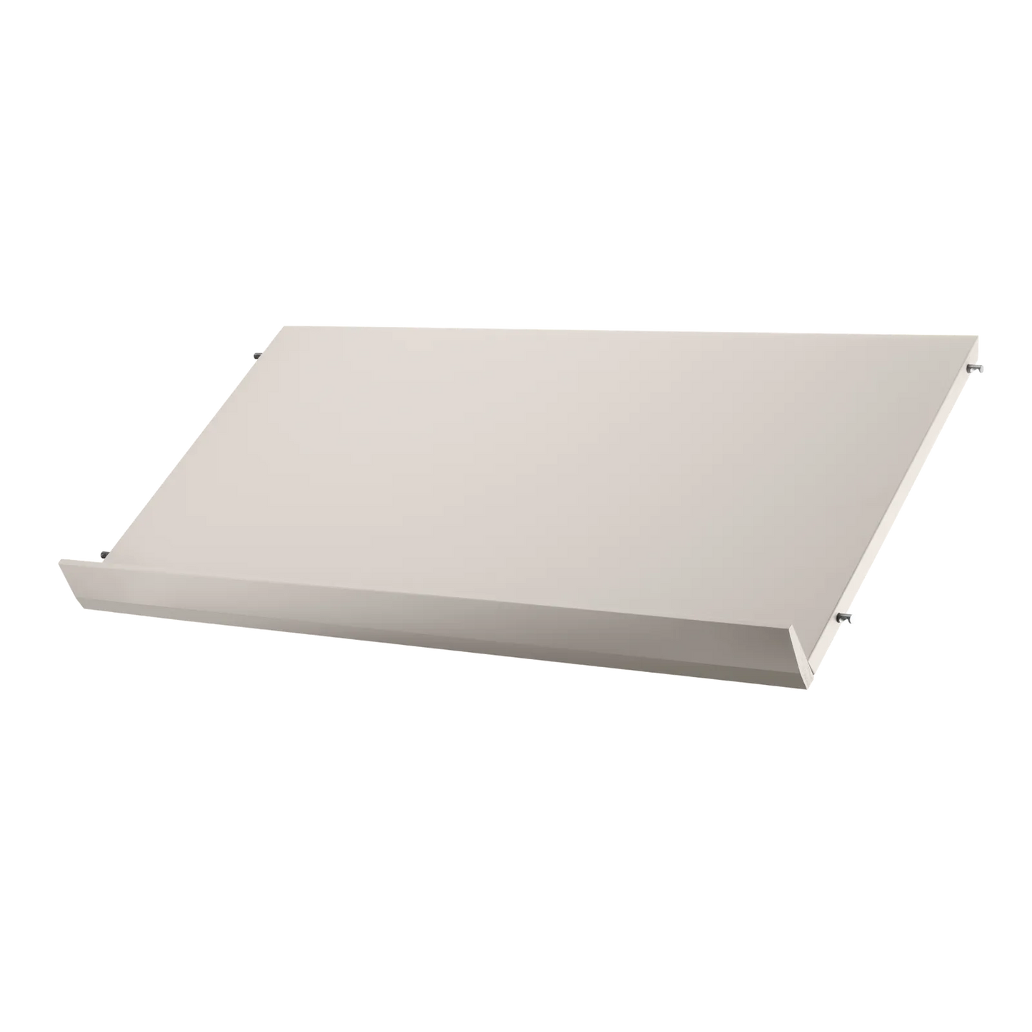 Magazine shelf solid - W78 x D30 x H15, Beige - image 3