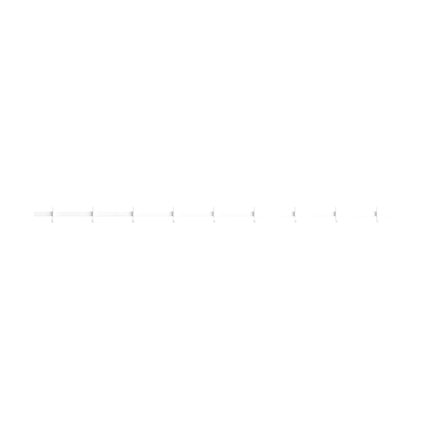 Relief Hook rail, Large - W123, White - image 4