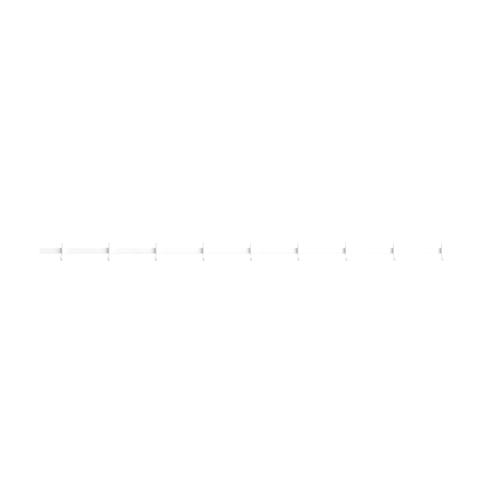 Relief Hook rail, Large - W123, White - image 4