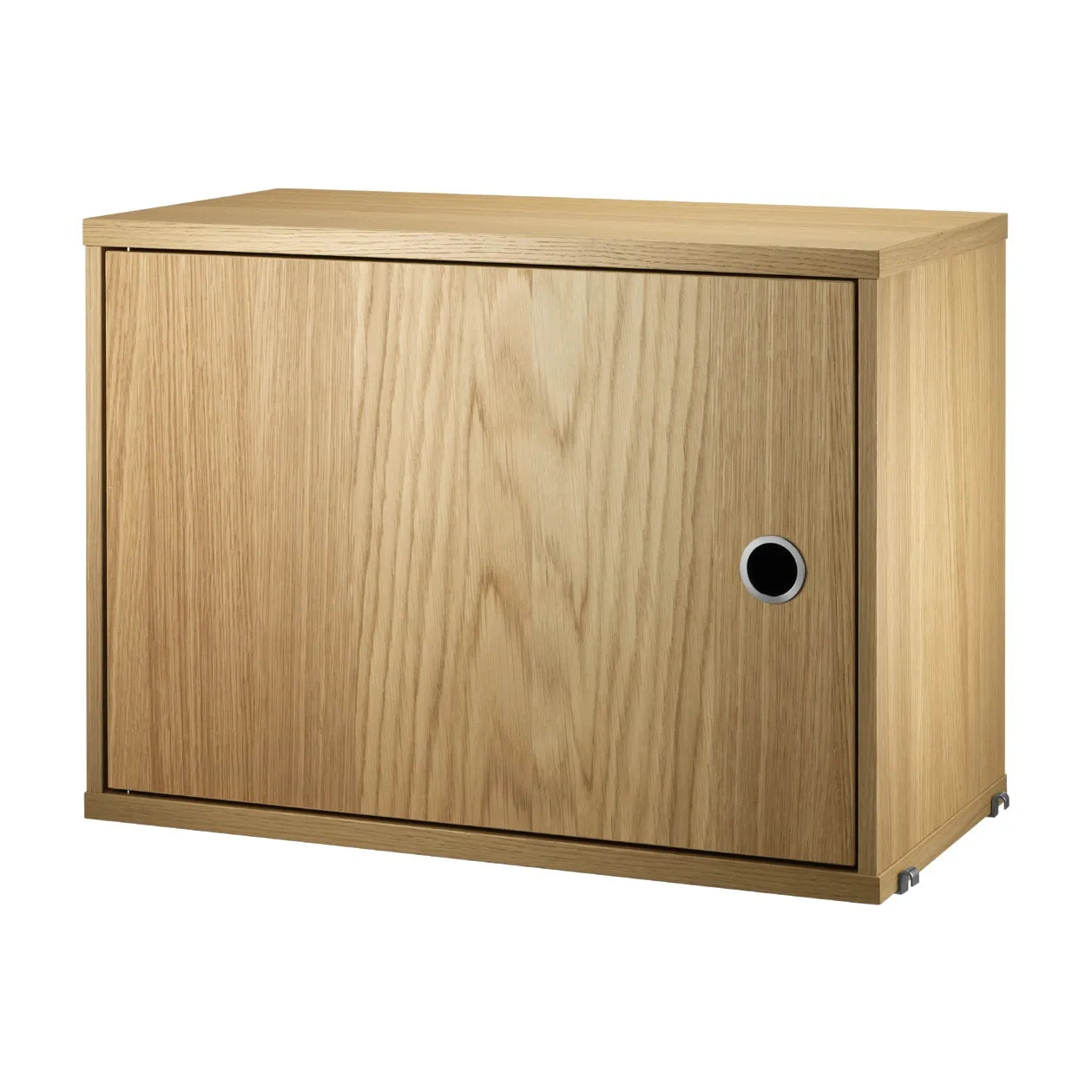 Cabinet with swing door - W58 x D30 x H42, Oak - image 4