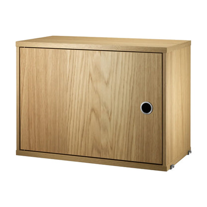 Cabinet with swing door - W58 x D30 x H42, Oak - image 4