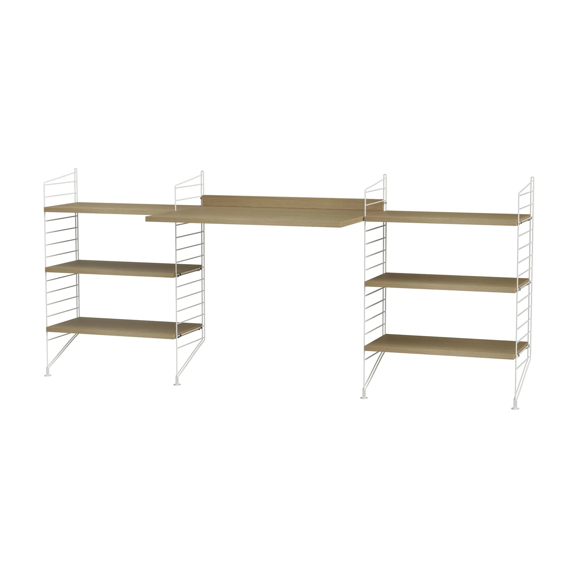 Workspace D White/Oak - image 3