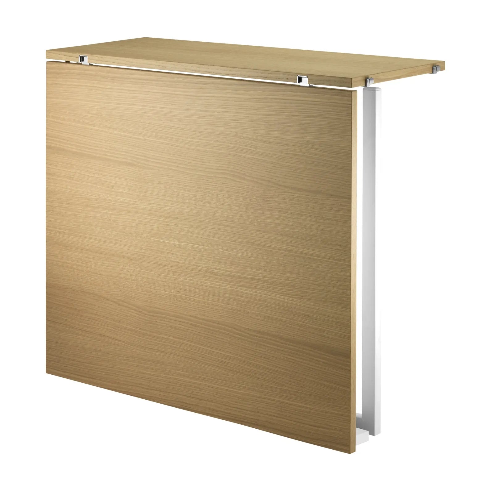 Folding table - W78 x D30 x H71, Oak/White - image 4