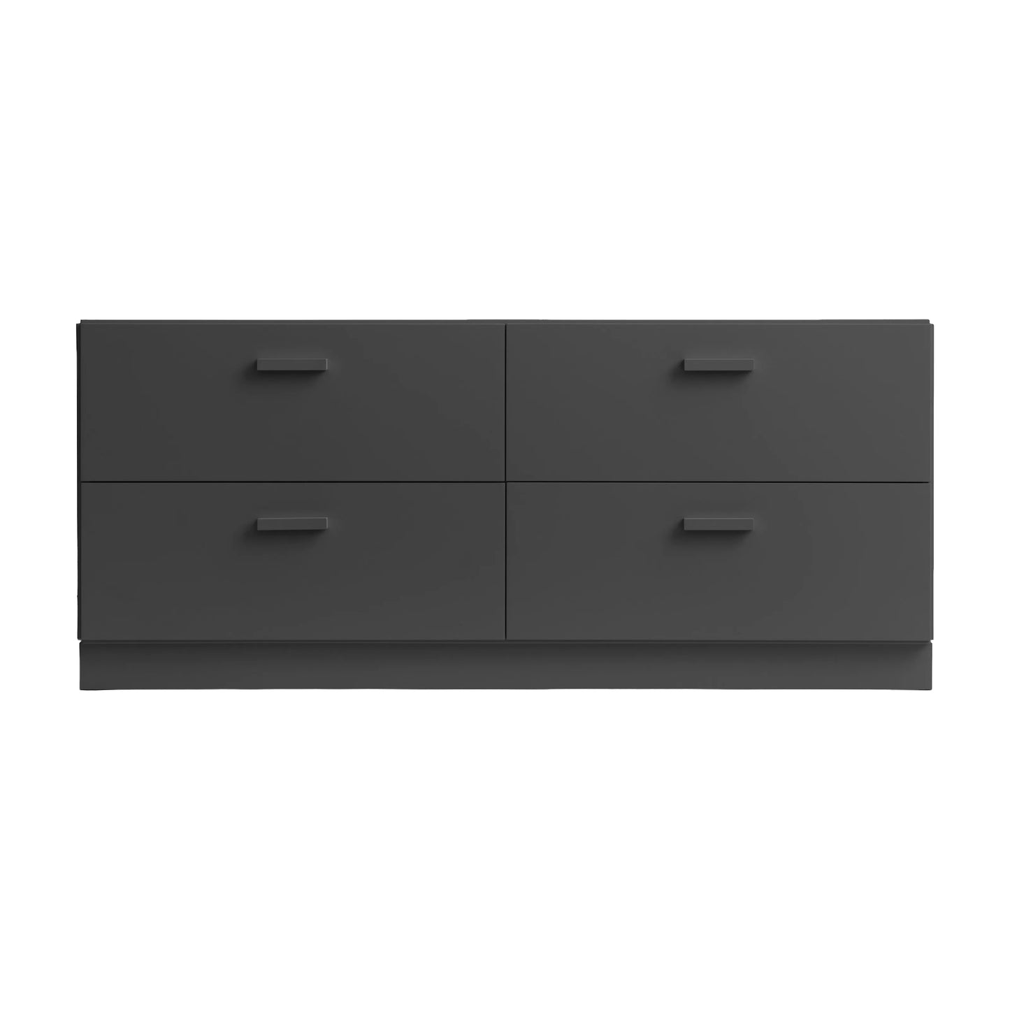Relief Chest of drawers, low Grey - image 7
