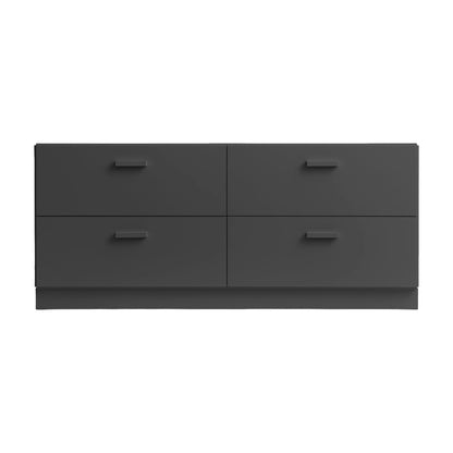 Relief Chest of drawers, low Grey - image 7