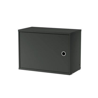 Cabinet with swing door - W58 x D30 x H42, Dark grey - image 3