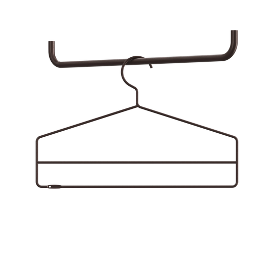 Coat-hanger - W41 x H26, Dark brown, 4-pack - image 2
