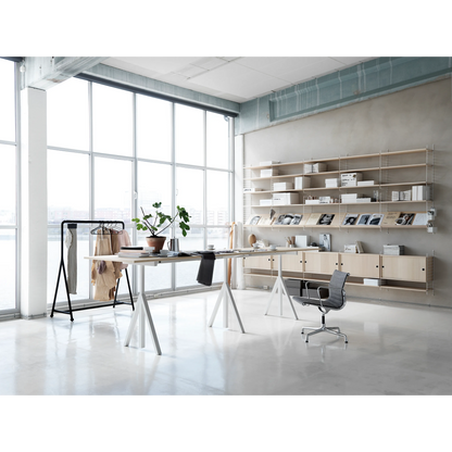 Height-adjustable conference tables 360x90 White - image 2