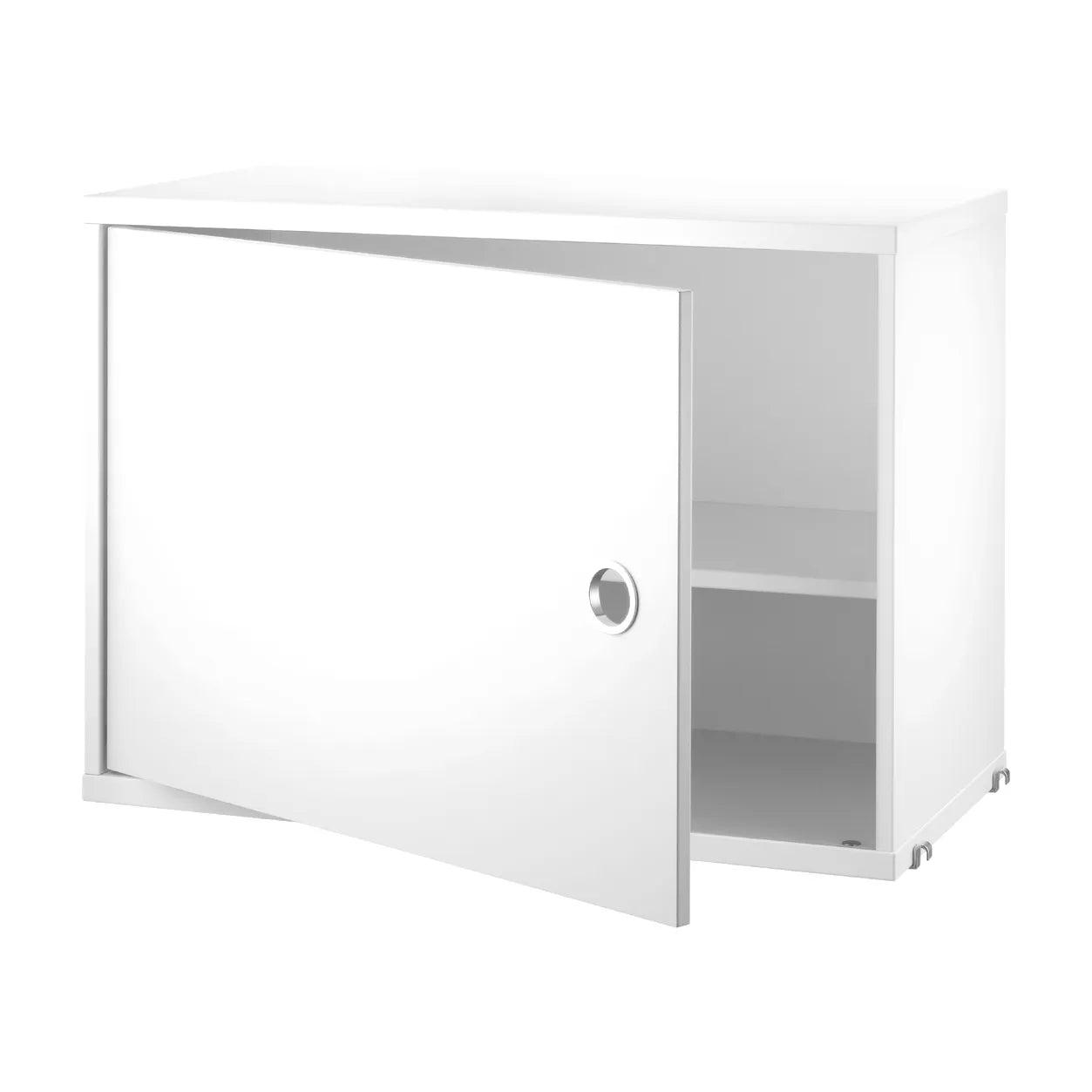 Cabinet with swing door - W58 x D30 x H42, White - image 4