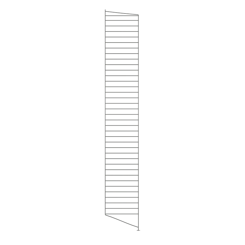 Floor panel - D30 x H200, Dark grey, 2-pack