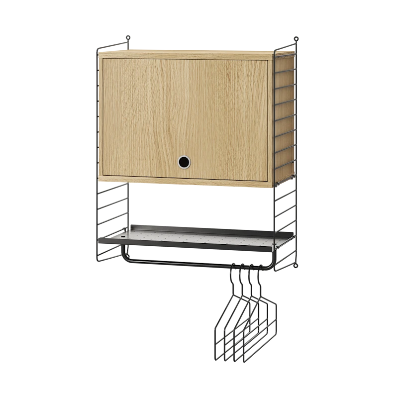 Hallway V Black/Oak