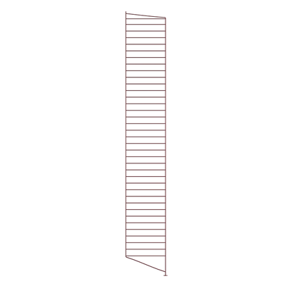 Floor panel - D30 x H200, Dark red, 2-pack