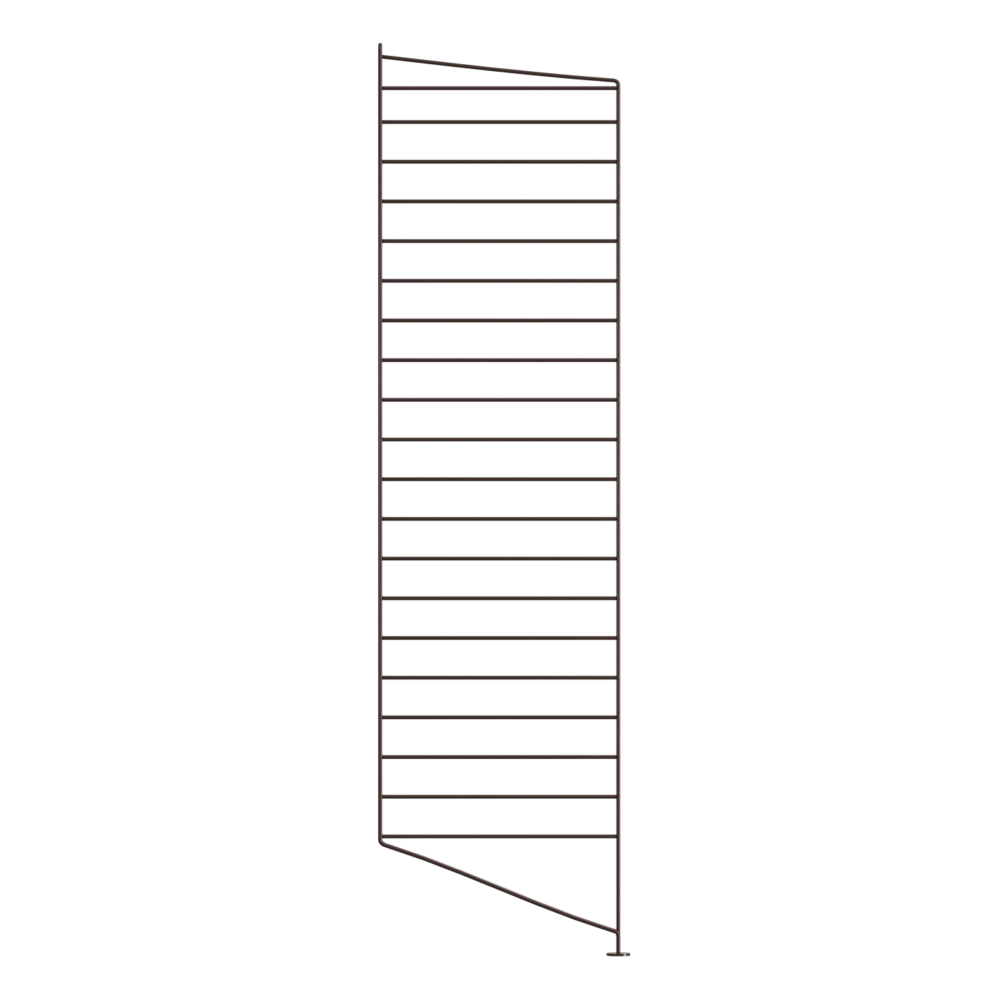 Floor panel - D30 x H115, Dark brown, 2-pack - image 2