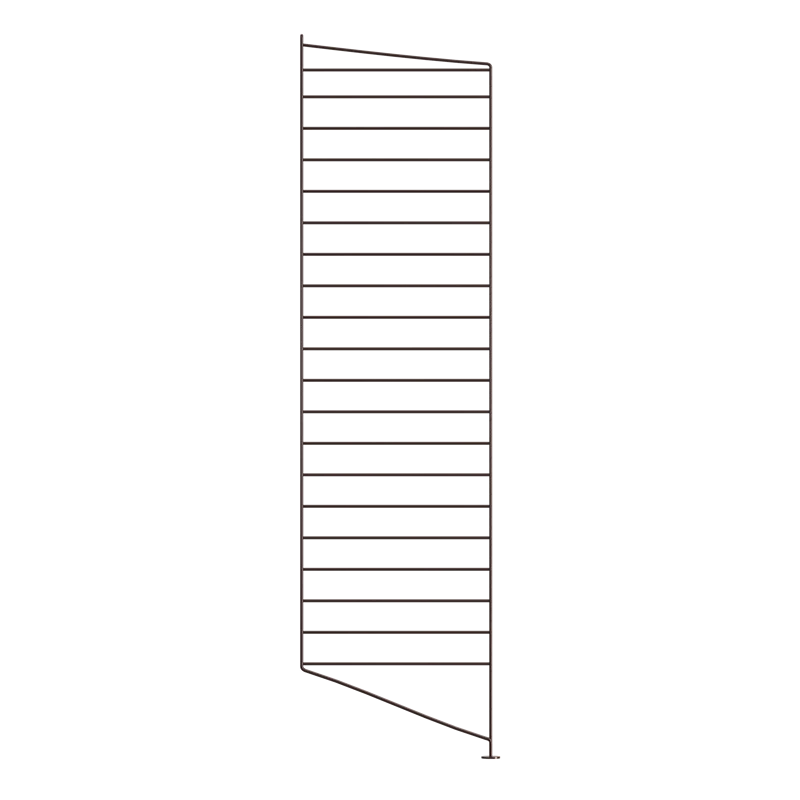 Floor panel - D30 x H115, Dark brown, 1-pack