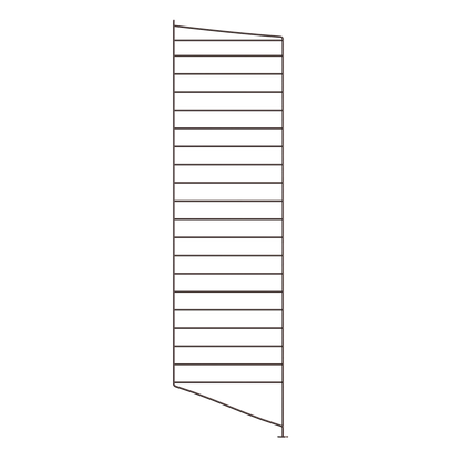 Floor panel - D30 x H115, Dark brown, 1-pack