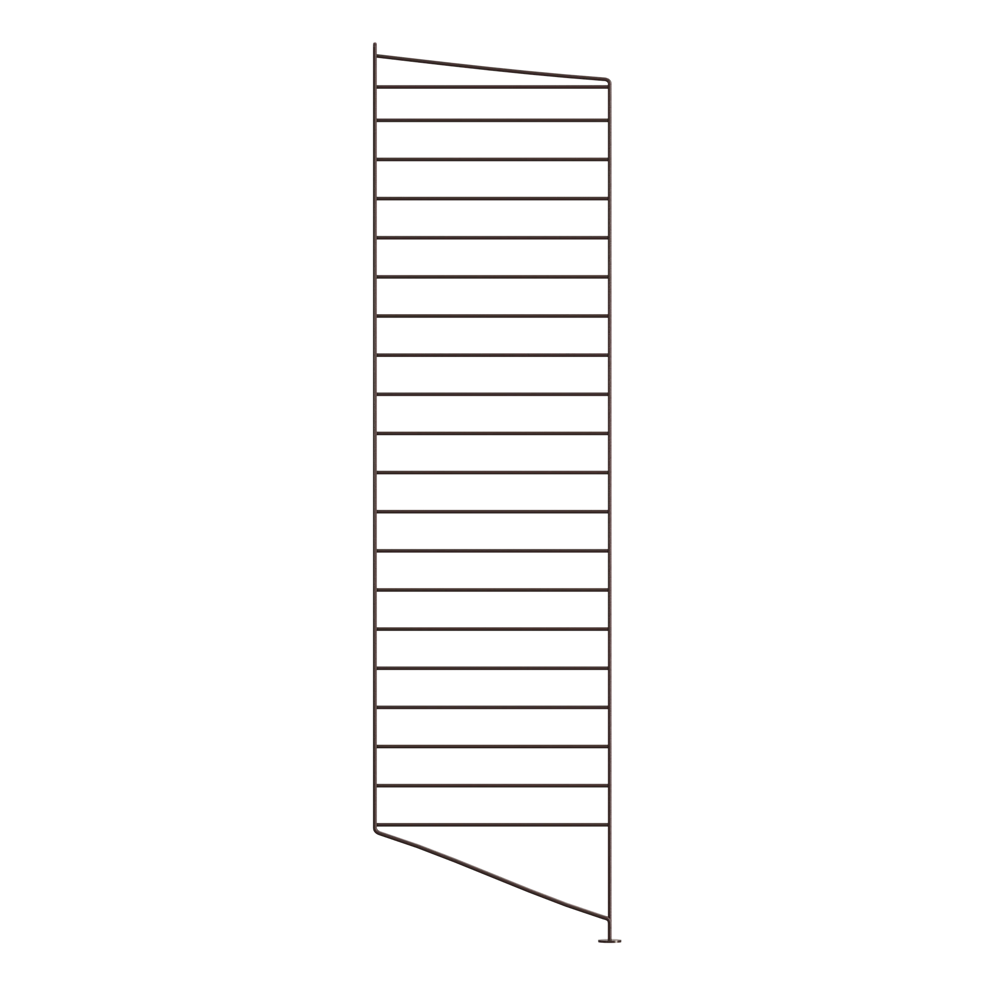 Floor panel - D30 x H115, Dark brown, 1-pack - image 3