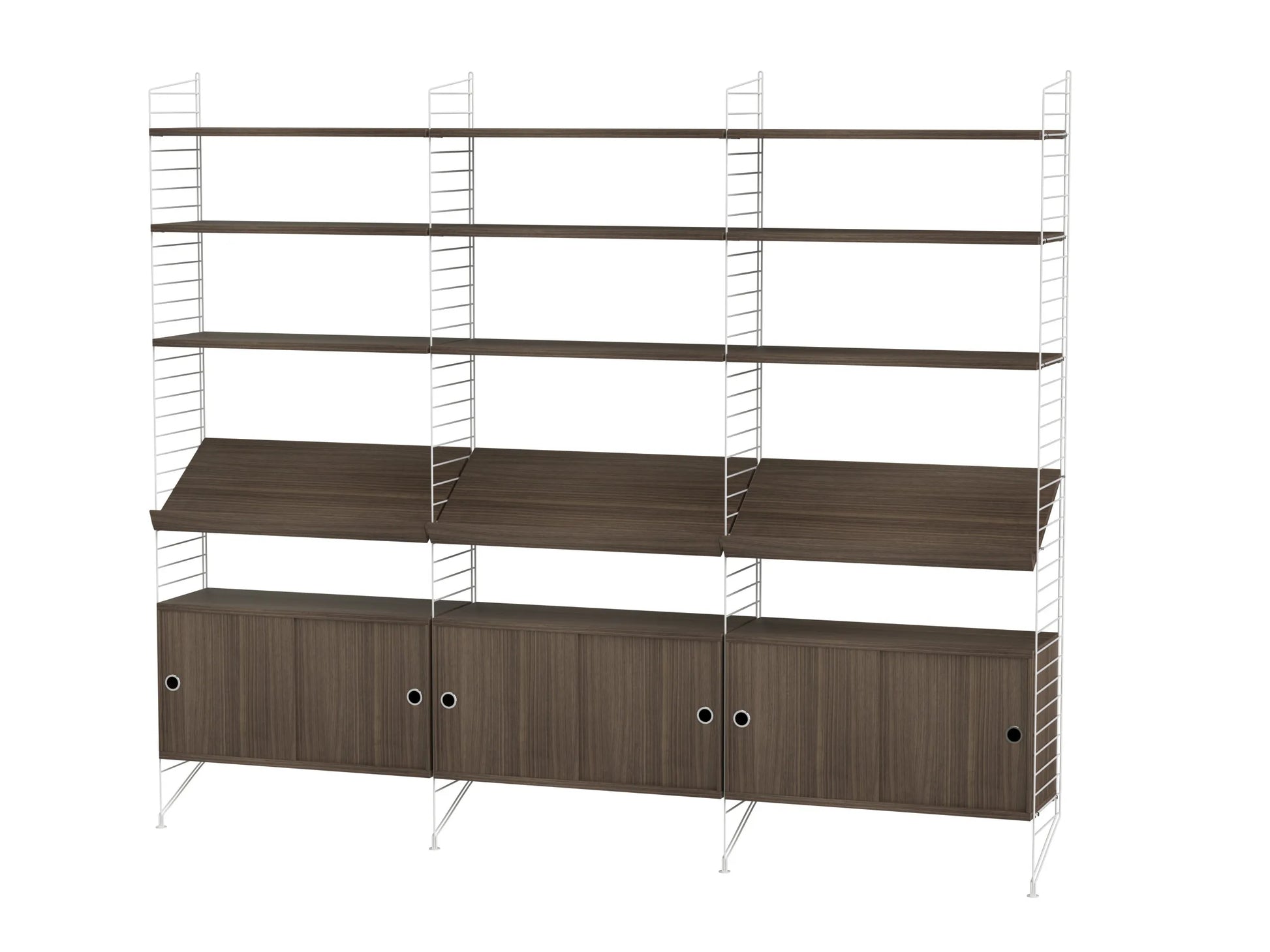 Living room G White/Walnut - image 3
