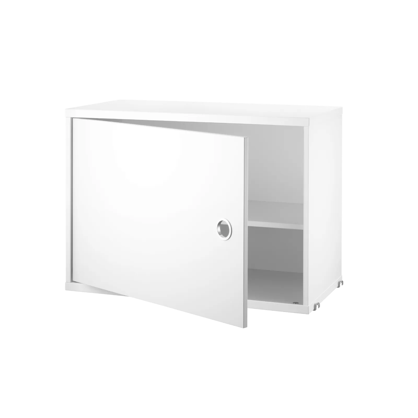 Cabinet with swing door - W58 x D30 x H42, White - image 3