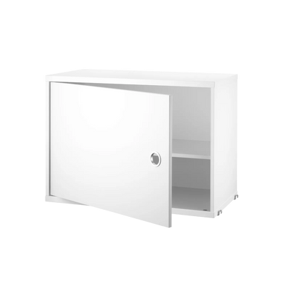 Cabinet with swing door - W58 x D30 x H42, White - image 3