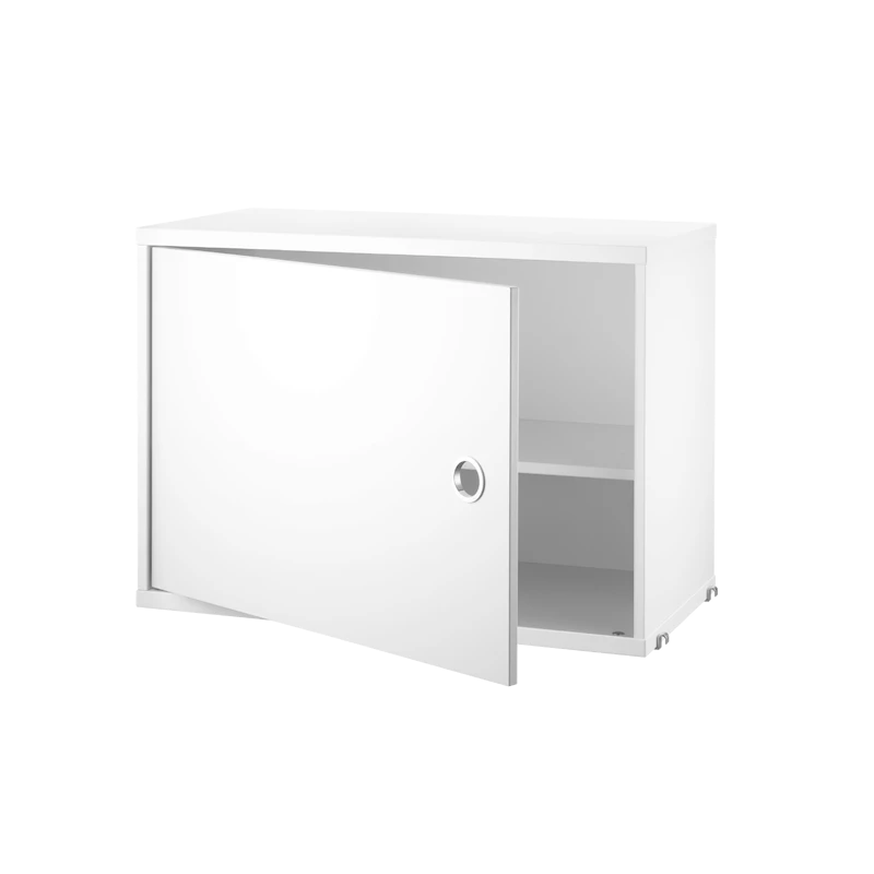 Cabinet with swing door - W58 x D30 x H42, White