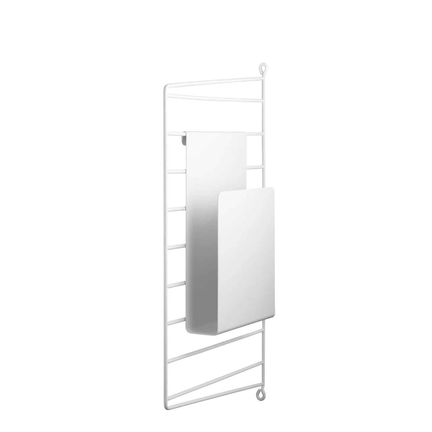 Magazine holder - D17 x H27, White - image 3