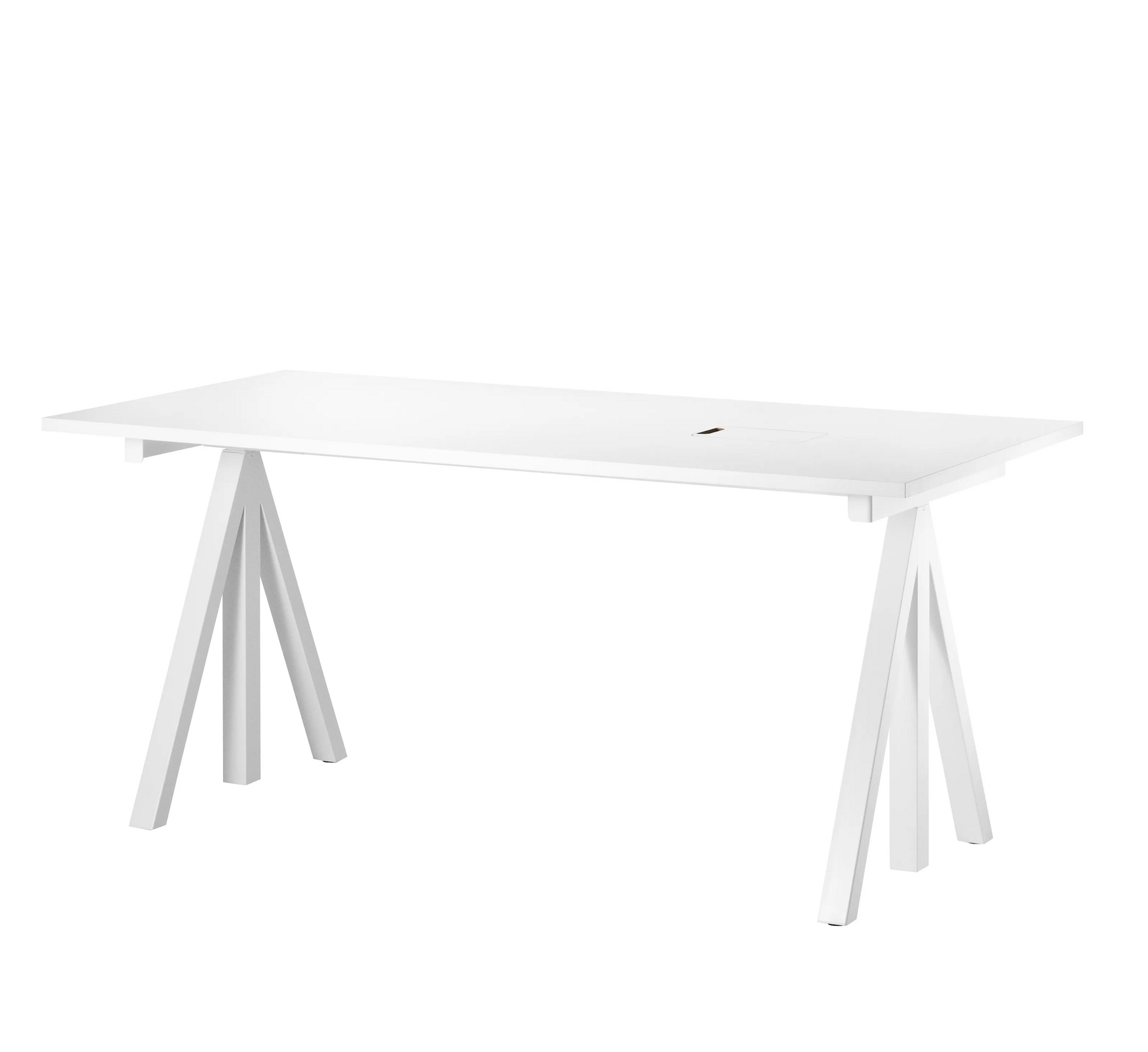 Work desks 160x78 White/White laminate - image 3