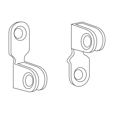 Plex panel fixture - Spare part, 2-pack - image 3
