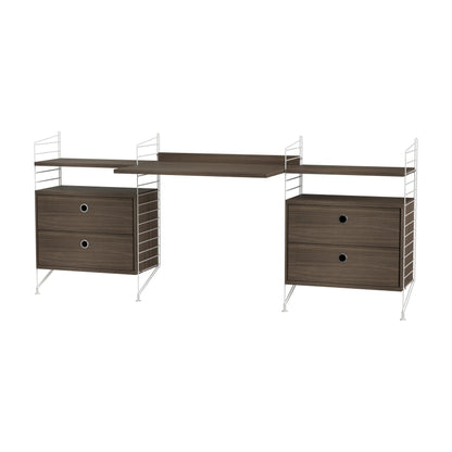 Workspace C White/Walnut - image 4