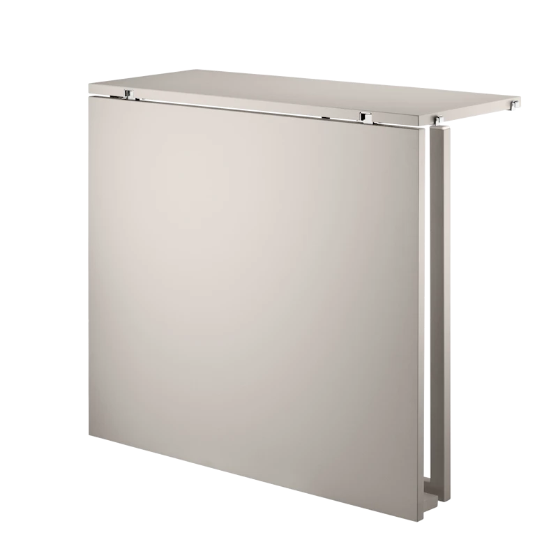 Folding table - W78 x D30 x H71, Beige/Beige