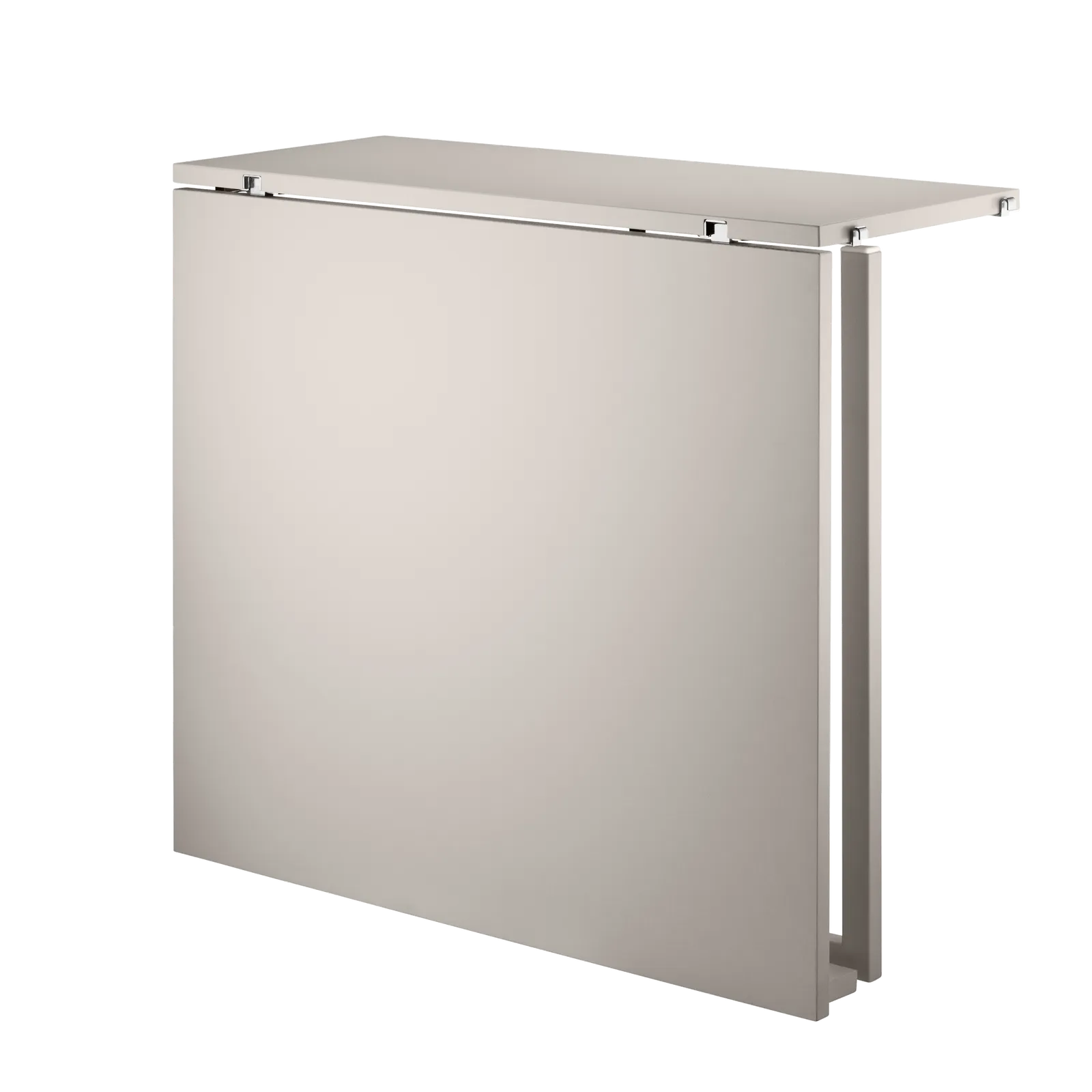 Folding table - W78 x D30 x H71, Beige/Beige - image 3