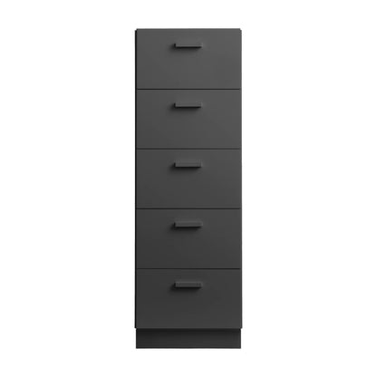 Relief Chest of drawers, tall Grey - image 4