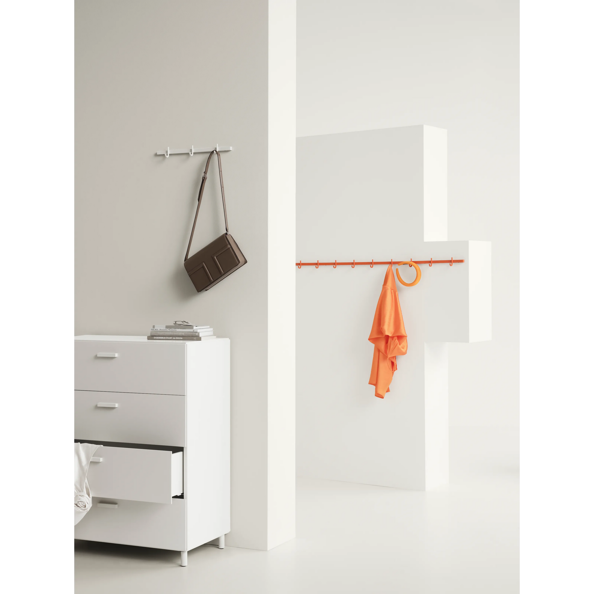 Relief Chest of drawers, wide White - image 2