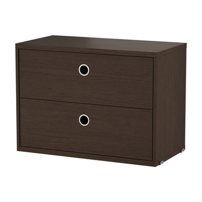 Chest of drawers - W58 x D30 x H42, Dark oak - image 5