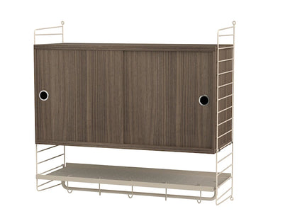 Bedroom F Beige/Walnut