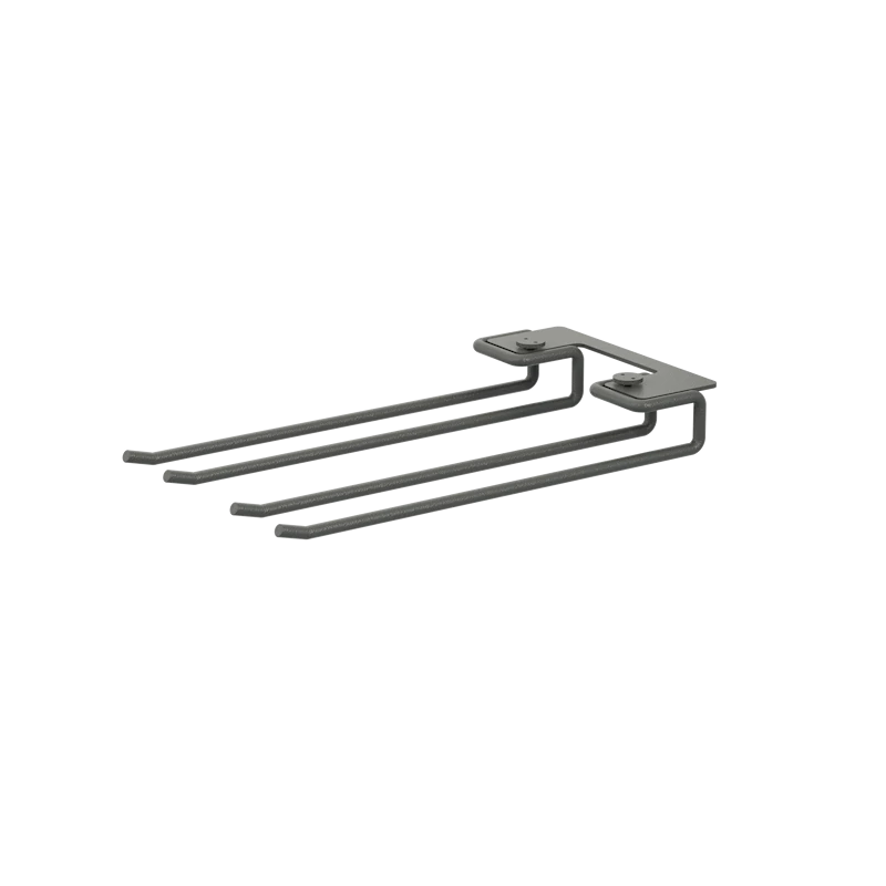 Hanger rack - W13.5 x D20, Dark grey, 2-pack